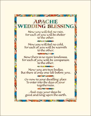 apache wedding blessing